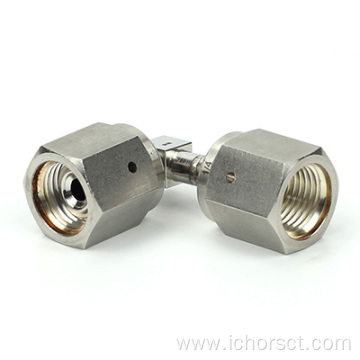 Metal Gasket Face Seal Fittings WUE-Weld Union Elbow